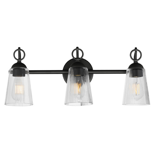 Maxim Lighting Maxim Lighting Jackson Hole Black Bathroom Light 21393CLBK