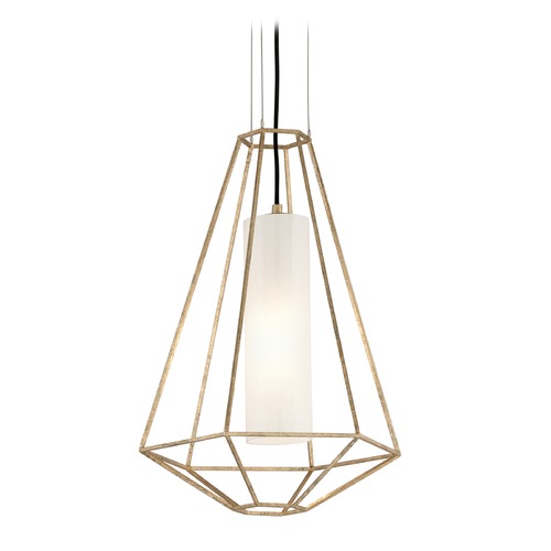 Silhouette Gold Leaf Pendant by Troy Lighting