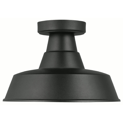 Visual Comfort Studio Collection Sean Lavin Barn Light Black Semi-Flush Mount