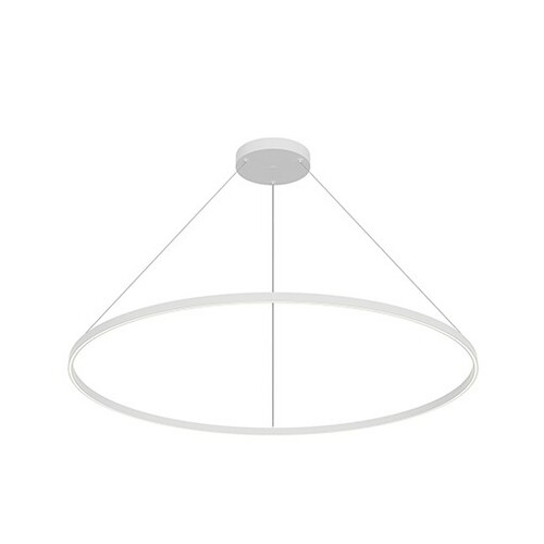Cerchio White LED Pendant by Kuzco Lighting