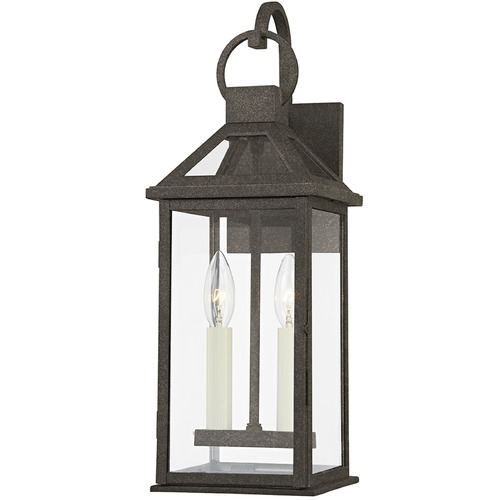 Troy Lighting Troy Lighting Becki Owens Sanders French Iron Outdoor Wall Light B2742-FRN