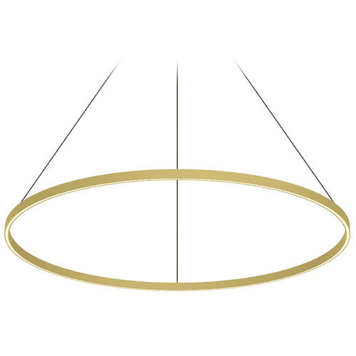 Kuzco Lighting Cerchio Brushed Gold LED Pendant by Kuzco Lighting PD87148-BG