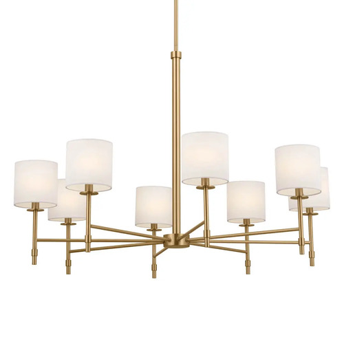 Ali 38.75-Inch Chandelier in Brushed Brass by Kichler Lighting