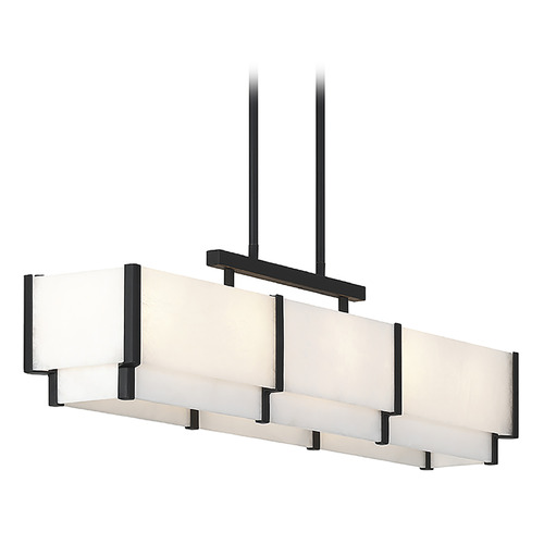 Savoy House Orleans Black Cashmere Linear Light by Savoy House 1-2330-5-50