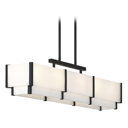 Orleans Black Cashmere Linear Light by Savoy House