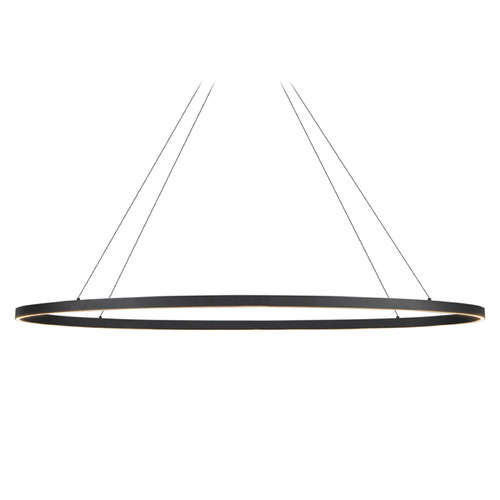 Kuzco Lighting Ovale Matte Black LED Pendant Light