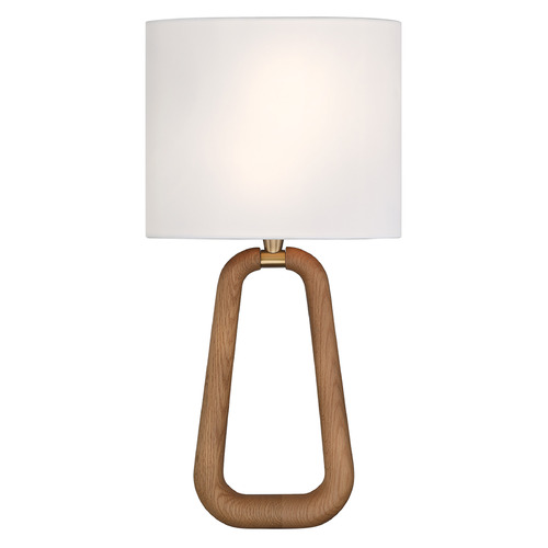 Crystorama Lighting Jori Aged Brass & Wood Sconce