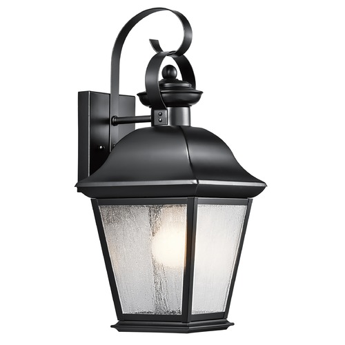 Mount Vernon 16.75-Inch Outdoor Wall Light in Black by Kichler Lighting