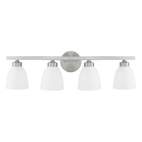 HomePlace by Capital Lighting Jameson 29-Inch Brushed Nickel Bath Light by HomePlace by Capital Lighting 114341BN-333