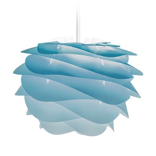 UMAGE UMAGE White Plug-In Swag Pendant Light with Abstract Shade 2061_4009