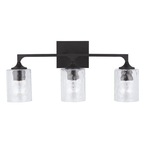 Clint 23.25-Inch Vanity Light in Black Iron by Capital Lighting