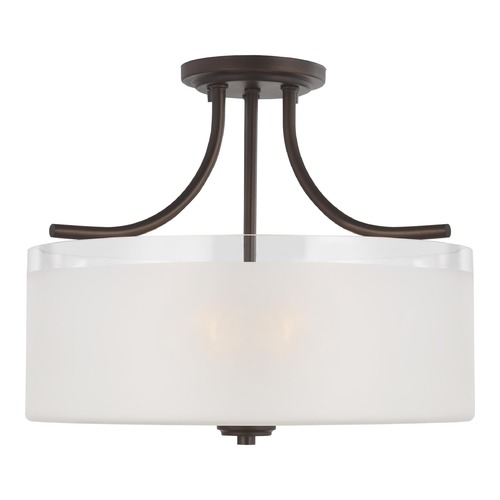 Generation Lighting Norwood Bronze Semi-Flush Mount by Generation Lighting 7739803-710