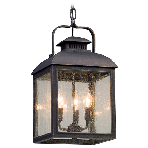 Troy Lighting Chamberlain Vintage Bronze Outdoor Hanging Light