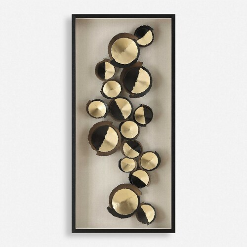 The Uttermost Company Grace Feyock Golden Hour Gold Leaf Wall Art