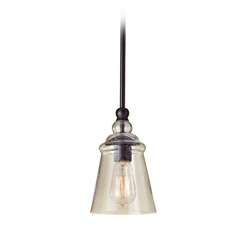 Generation Lighting Urban Renewal Mini Pendant in Oil Rubbed Bronze by Generation Lighting P1261ORB