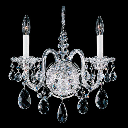 Sterling Polished Silver Sconce by Schonbek Lighting