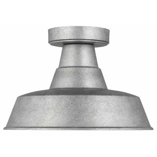 Visual Comfort Studio Collection Visual Comfort Studio Collection Sean Lavin Barn Light Weathered Pewter Close To Ceiling Light 7837401-57