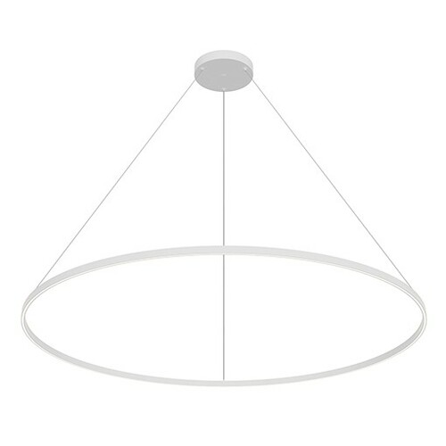 Cerchio White LED Pendant by Kuzco Lighting