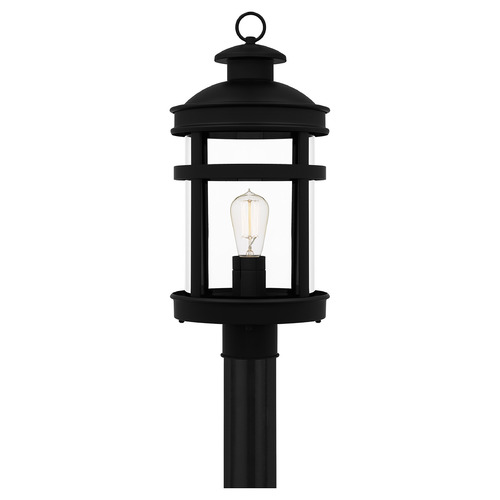 Quoizel Lighting Scout Post Light in Matte Black by Quoizel Lighting SCO9009MBK