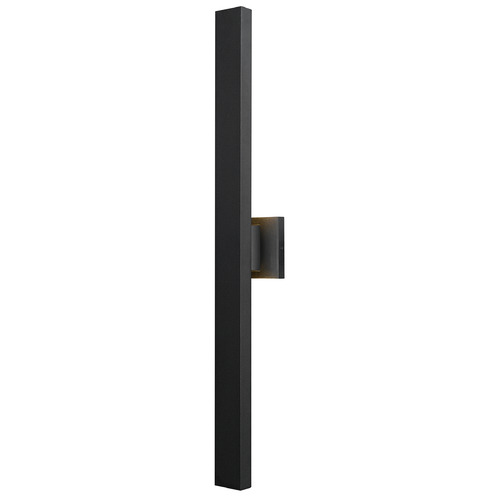 Edge Black LED Outdoor Wall Light by Z-Lite