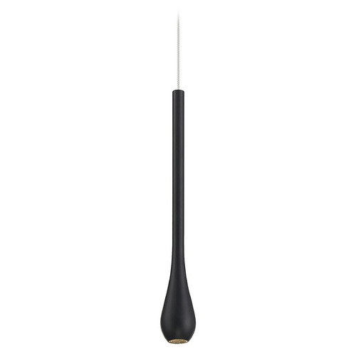 George Kovacs Lighting George Kovacs Pingo Coal Black LED Mini-Pendant Light P1461-66A-L