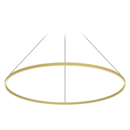 Kuzco Lighting Cerchio Brushed Gold LED Pendant Light