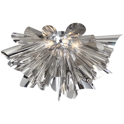 Avenue Lighting Bowery Lane Chrome LED Flush Mount by Avenue Lighting HF-1303-CH