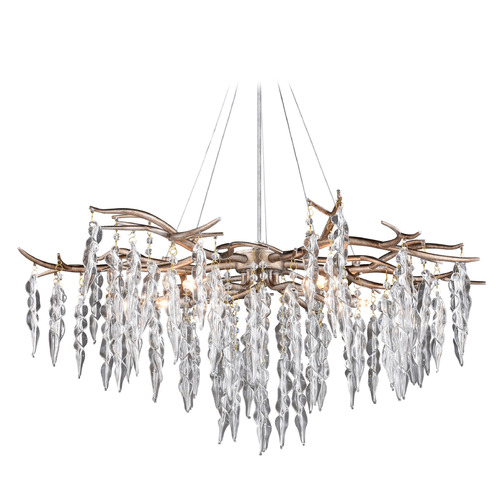 Vaxcel Lighting Rainier Silver Mist Chandelier