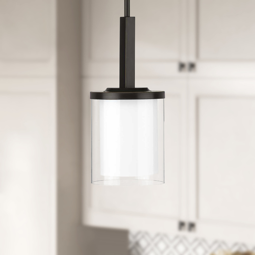 Mast Antique Bronze Pendant by Progress Lighting