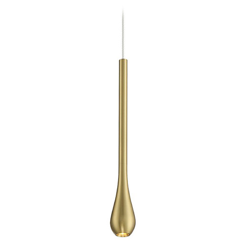 George Kovacs Pingo Soft Brass LED Mini-Pendant Light