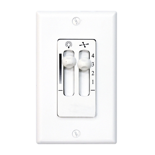 Air Pro Fan Speed & Light Wall Control by Progress Lighting