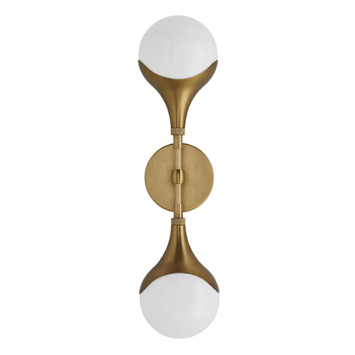 Augustus 21-Inch Wall Sconce in Antique Brass by Arteriors Home