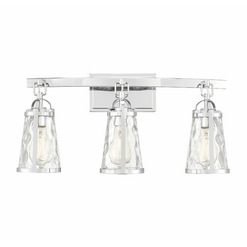 Savoy House Albany 24-Inch Vanity Light in Polished Chrome by Savoy House 8-560-3-11