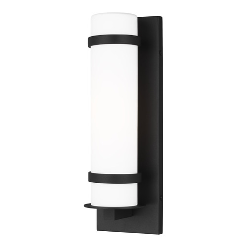 Generation Lighting Alban 14-Inch Black LED Outdoor Wall Light by Generation Lighting 8518301EN3-12