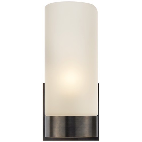 Visual Comfort Signature Collection Barbara Barry Urbane Sconce in Bronze by Visual Comfort Signature BBL2090BZFG