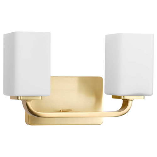 Progress Lighting Progress Lighting Cowan Satin Brass Bathroom Light P300369-012