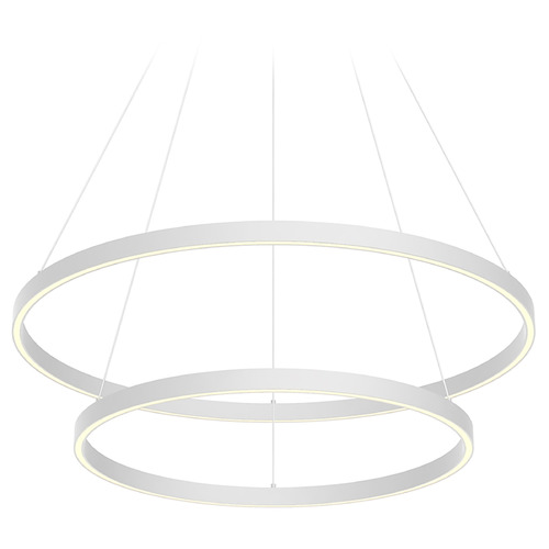 Kuzco Lighting Cerchio White LED Pendant by Kuzco Lighting CH87832-WH