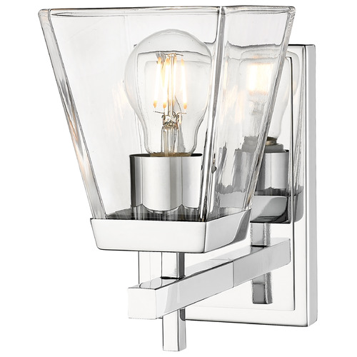 Z-Lite Lauren Chrome Sconce by Z-Lite 819-1S-CH