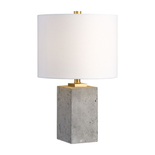 Drexel Concrete Block Lamp by Uttermost Lighting