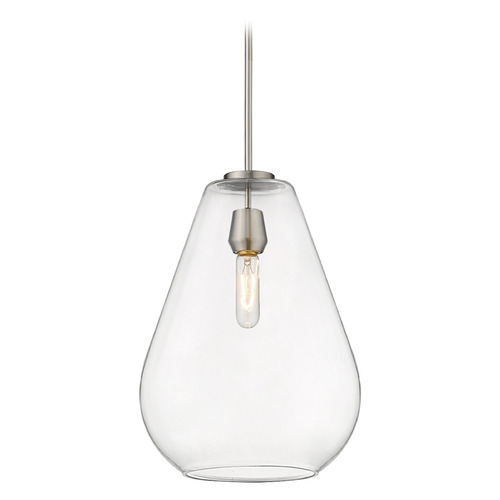 Z-Lite Ayra Brushed Nickel Pendant by Z-Lite 488P12-BN