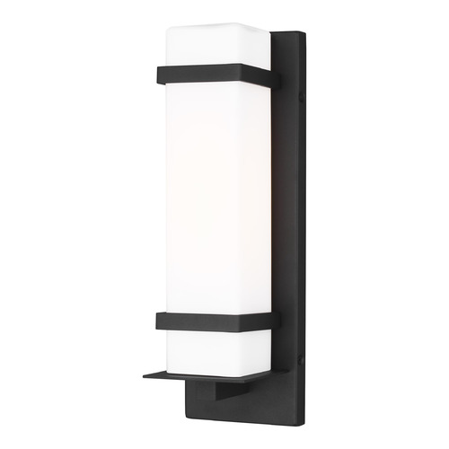 Generation Lighting Alban 14-Inch Black LED Outdoor Wall Light by Generation Lighting 8520701EN3-12