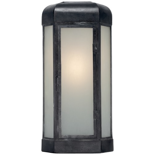 Visual Comfort Signature Collection E.F. Chapman Dublin Outdoor Wall Light in Aged Iron by Visual Comfort Signature CHO2006AIFG