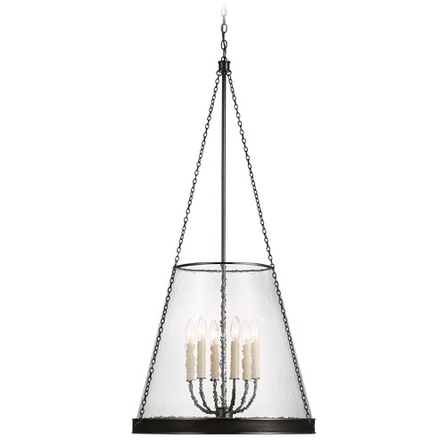 Marie Flanigan Reese 23-Inch Pendant in Bronze by Visual Comfort Signature