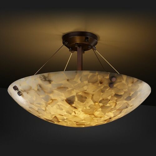 Justice Designs 35-inch LED Wall Sconce Dark Bronze Finish
