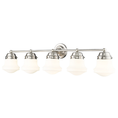 Z-Lite Vaughn Brushed Nickel Bathroom Light