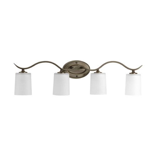 Inspire Bathroom Light in Antique Bronze by Progress Lighting
