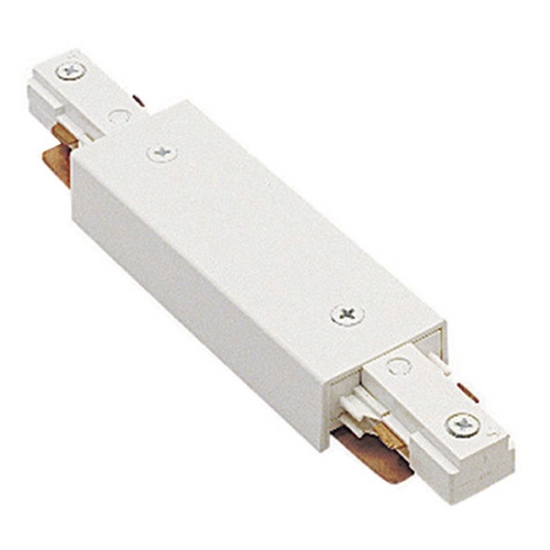 WAC Lighting White J Track 2-Circuit Power Feedable I Connector