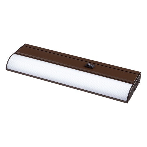 12-Inch LED Under Cabinet Light Direct-Wire / Plug-In 120V Oiled Bronze by Quorum Lighting