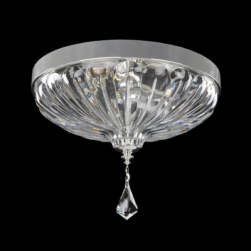 Allegri Lighting Allegri Crystal Orecchini Two Tone Silver Flushmount Light 028540-017-FR001