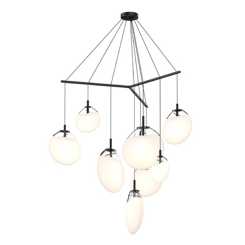 Sonneman Lighting Cantina LED Multi-Light Pendant Black by Sonneman Lighting 2997.25W